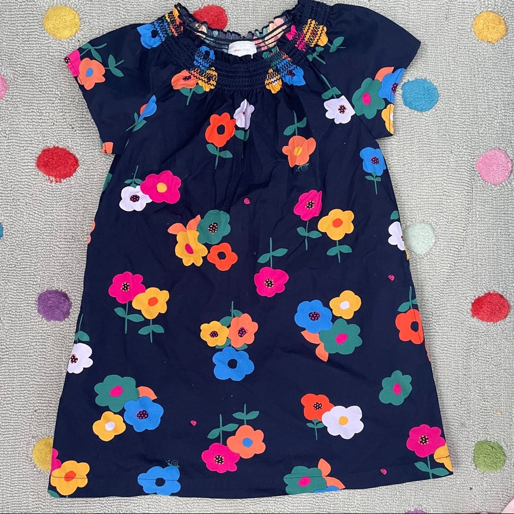 Hanna Anderson Spring Flower Dress•Size 6-7